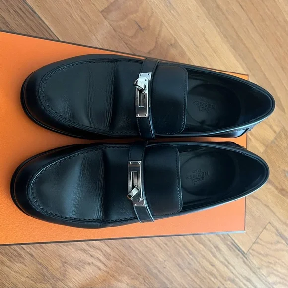 HERMES エルメス ローファー Mocassins Destin ブラック Destin loafer | Hermès USA